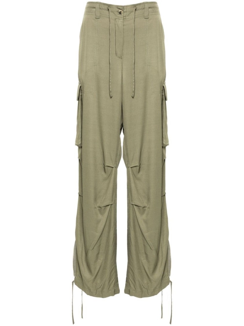 Golden Goose Wide-Leg Trousers With Functional Cargo Pockets