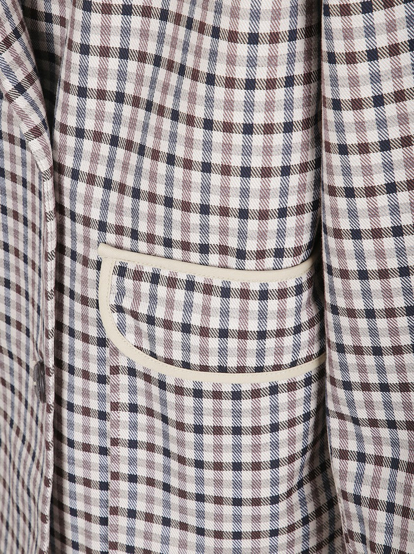 Baum Und Perdgarten Oversized Double-Breasted Jacket With Wide Collar