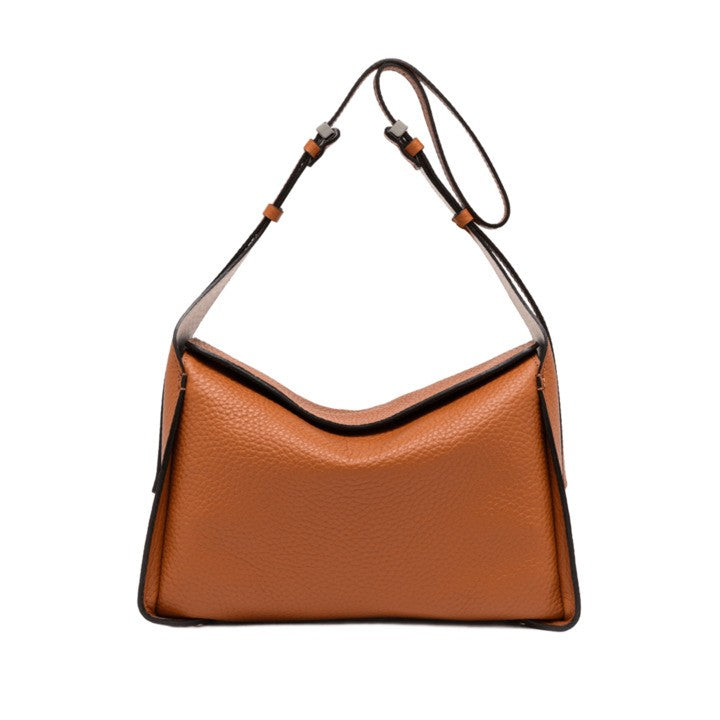 Gianni Chiarini Penelope Handbag In Double Grain Leather