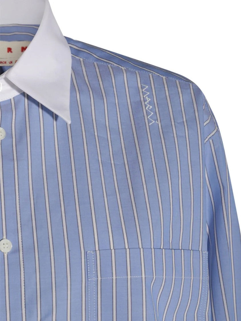 Marni Striped Poplin Shirt