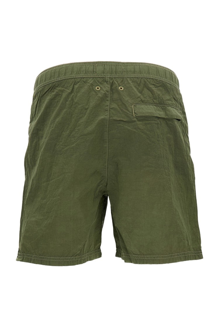 Stone Island Iridescent Green Swim Shorts