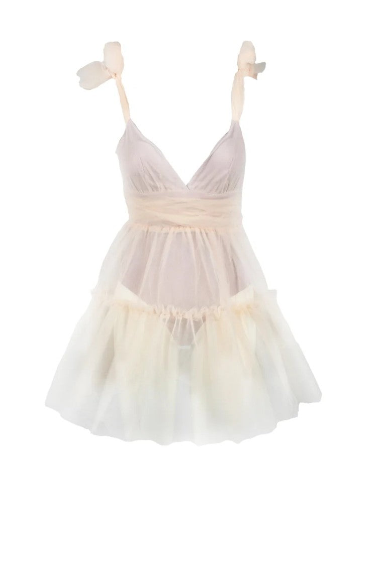Santas* Pink Long Dress