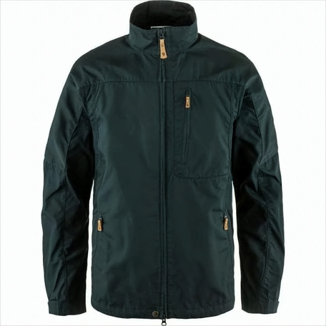 Fjallraven Kanken Minimalist Green Jacket With High Collar