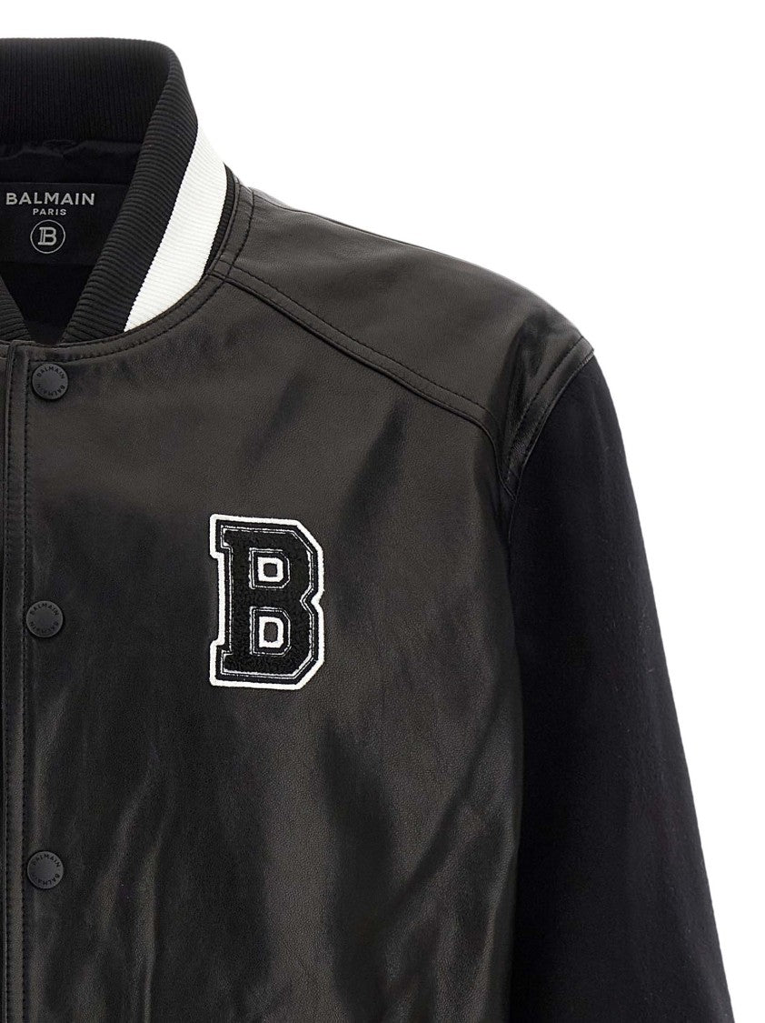 Balmain 'Varsity' Bomber Jacket