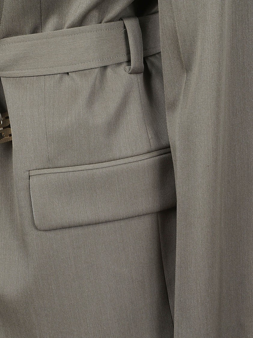 Victoria Beckham Belted Tailored Jacket