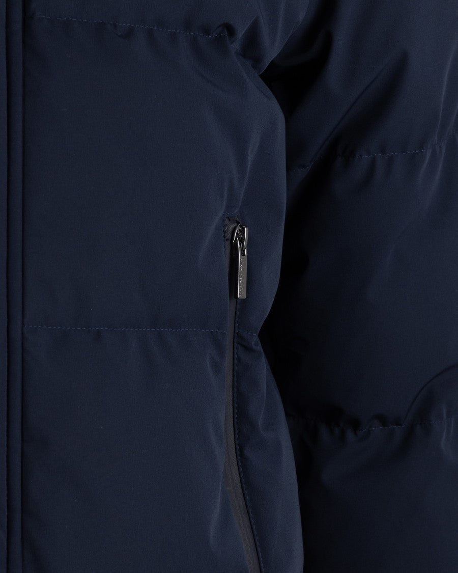 Paul & Shark Blue Quilted Jacket