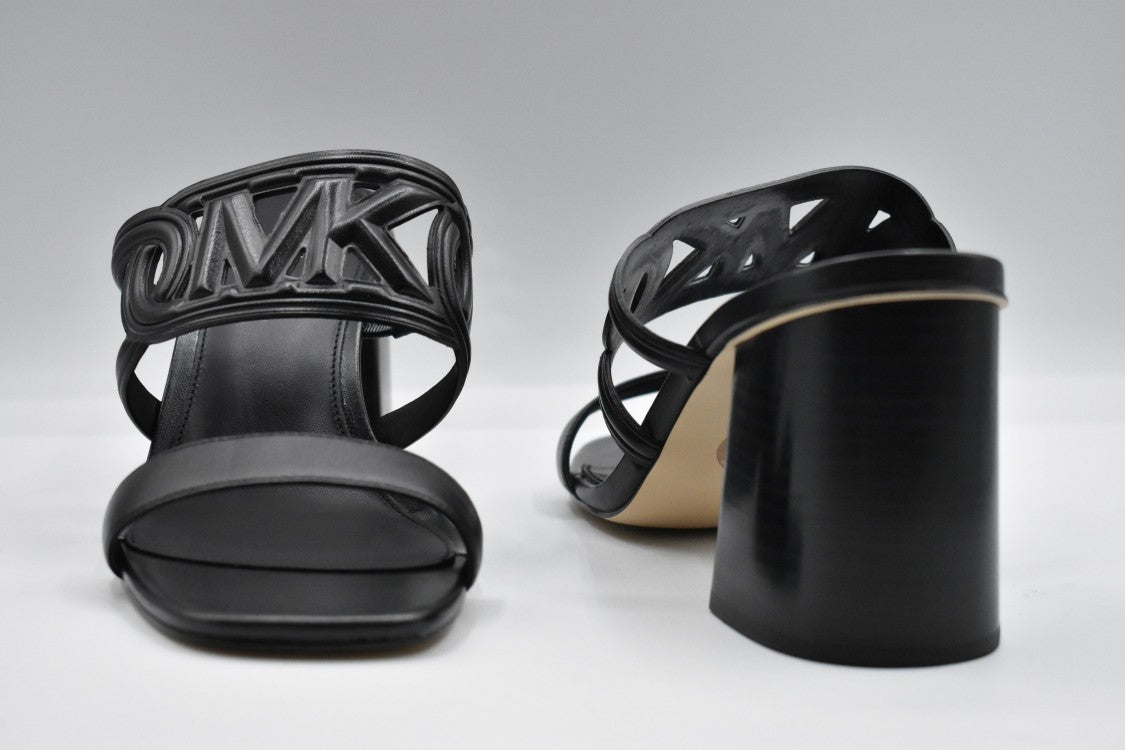 Michael Kors Block Heel Mules With Signature Detail And Fit