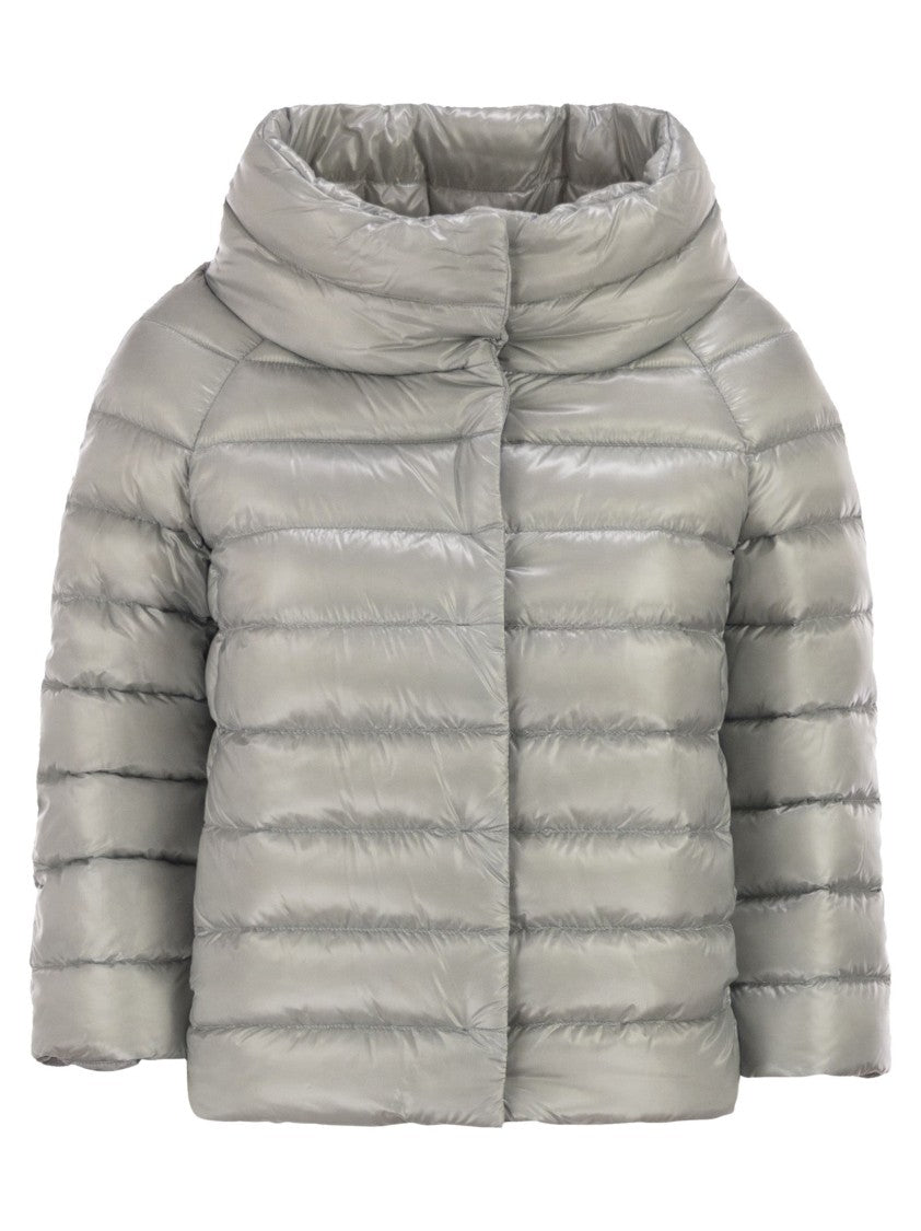 Herno Sofia - Mini Cape With 3/4 Sleeves