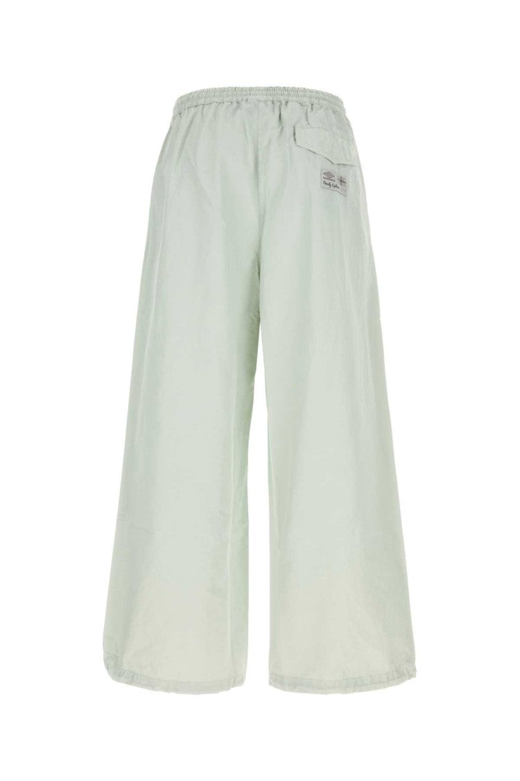 Umbro Pastel Green Cotton Blend Oversize Pant
