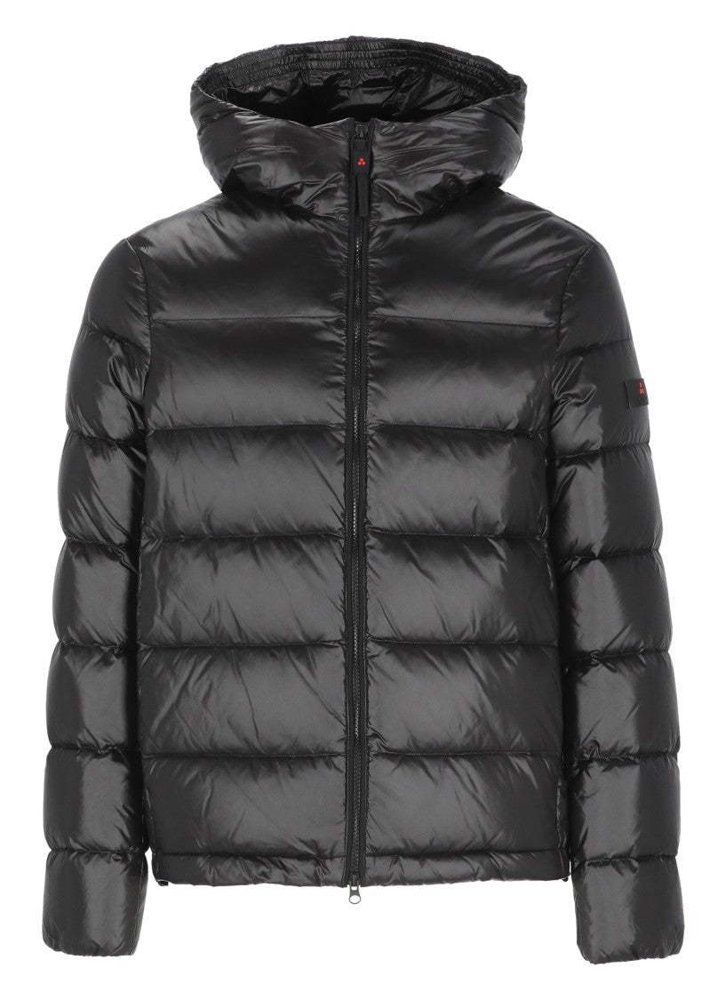 Peuterey Black Honova Quilted Down Jacket