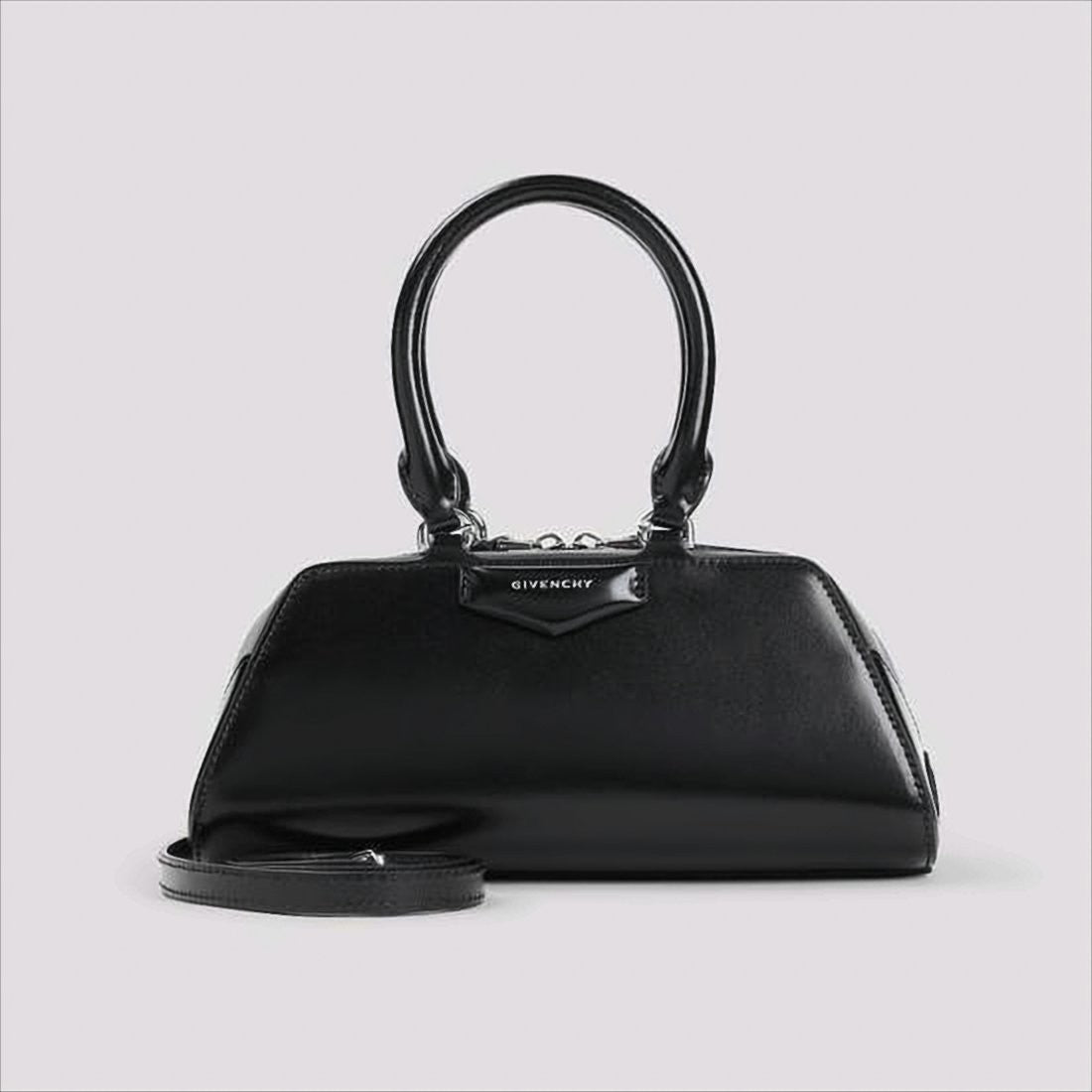 Givenchy Structured Calf Leather Shoulder Bag