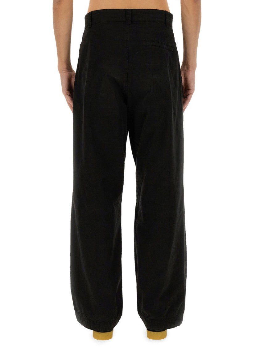 Msgm Canvas Cargo Pants "Parachute"