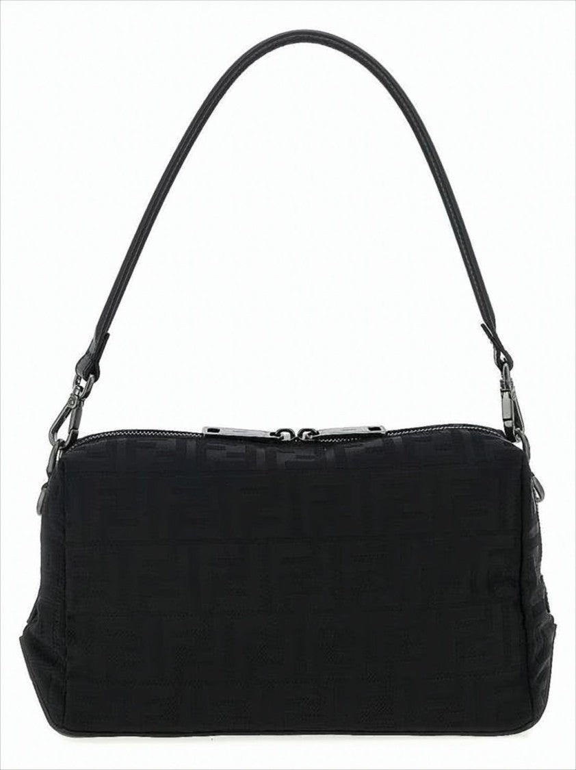 Fendi Rectangular Monogram Pattern Fendi Shoulder Bag