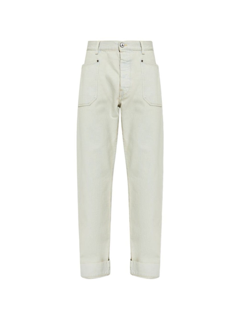 Vivienne Westwood Light Blue Cotton Patch Pocket Jeans