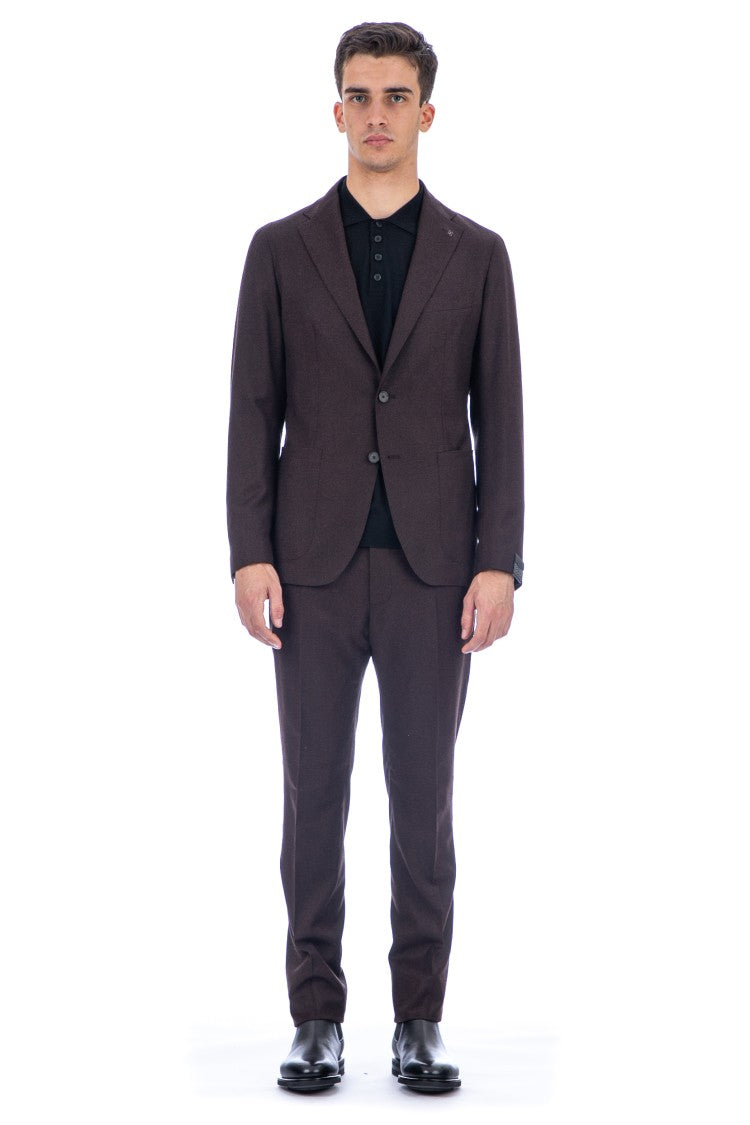Tagliatore Unlined Wool-Silk Suit Montecarlo Line