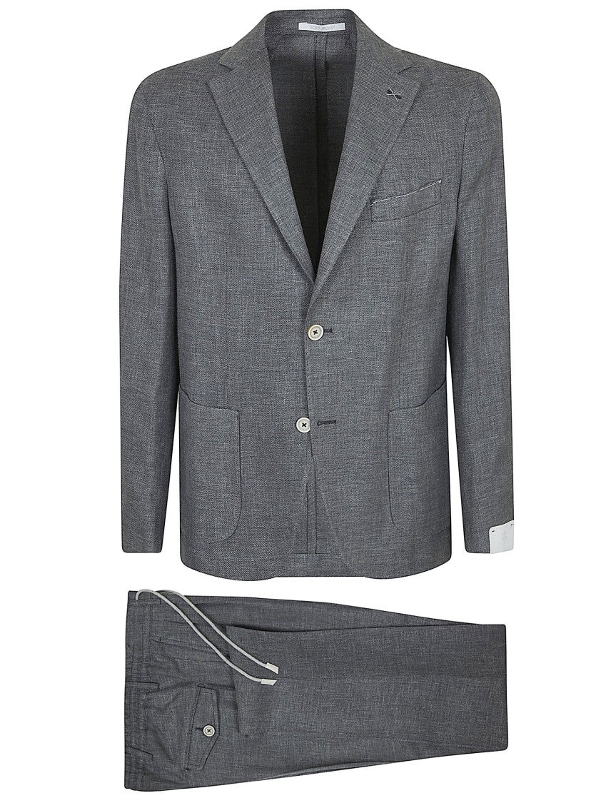 Eleventy Luxurious Linen Blend Refined Fit Suit