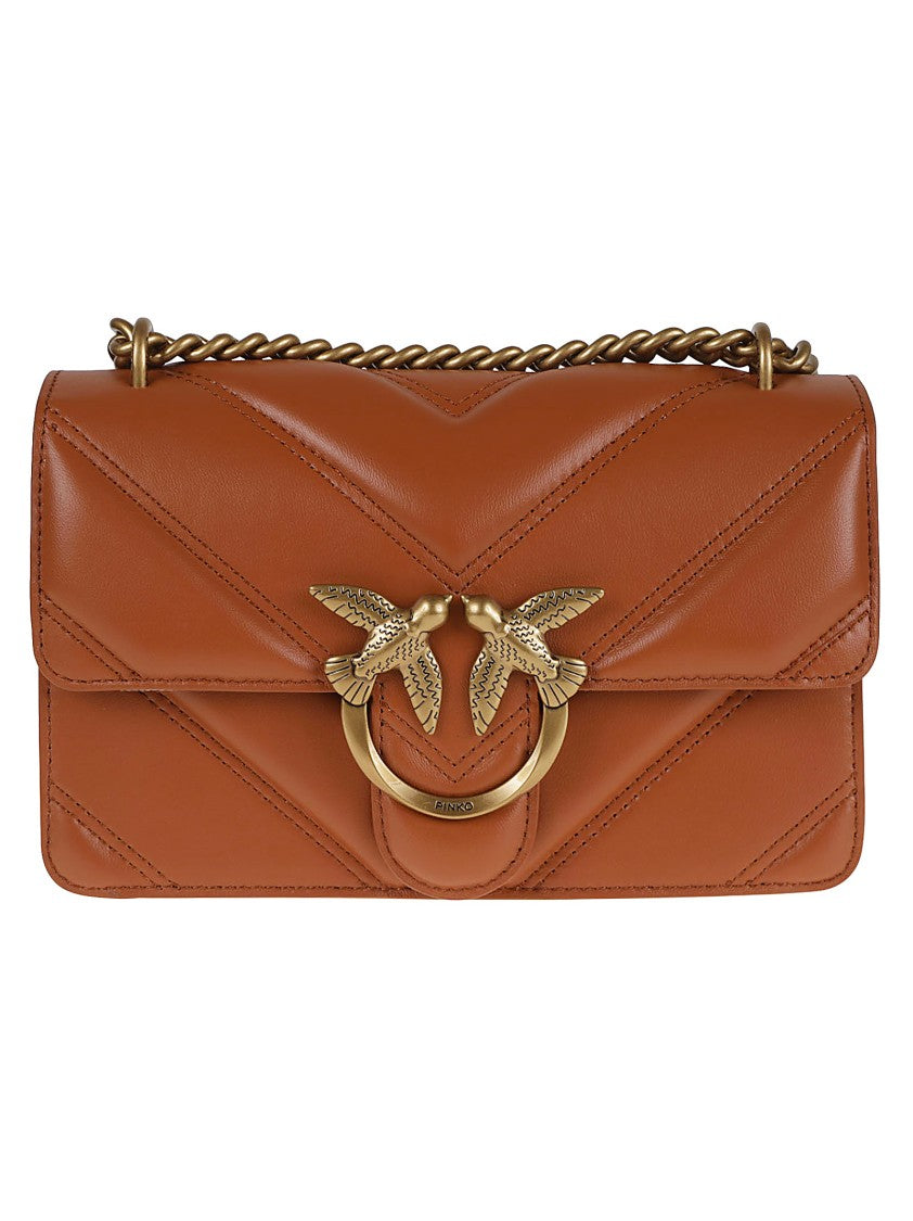 Pinko Mini Love Bag In Nappa