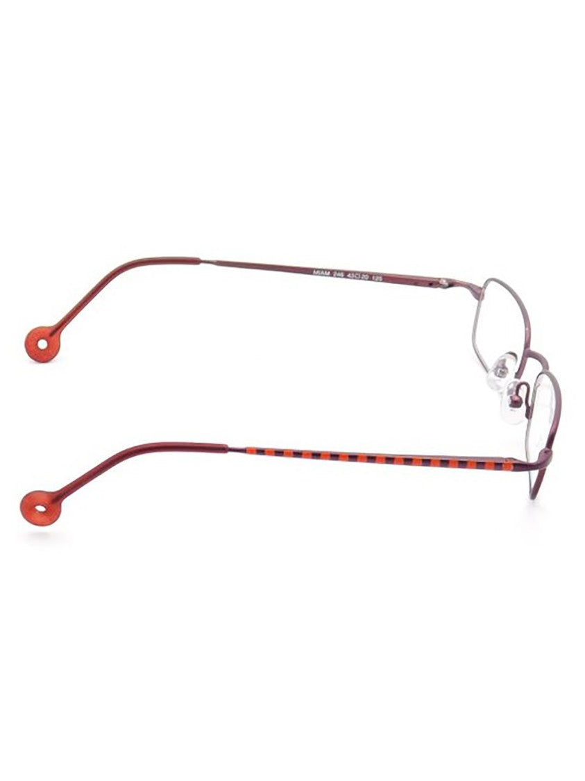 Lafont Red Miam Refined Metal Frames