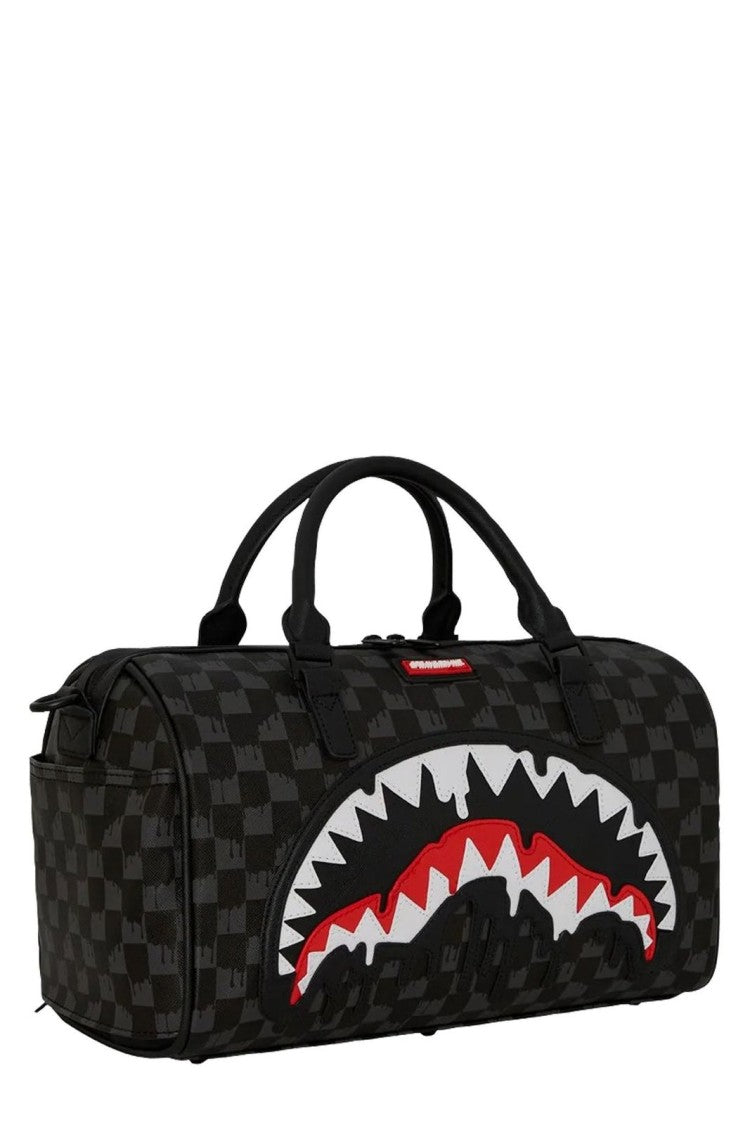 Sprayground Checkerboard Graphic Duffle Bag