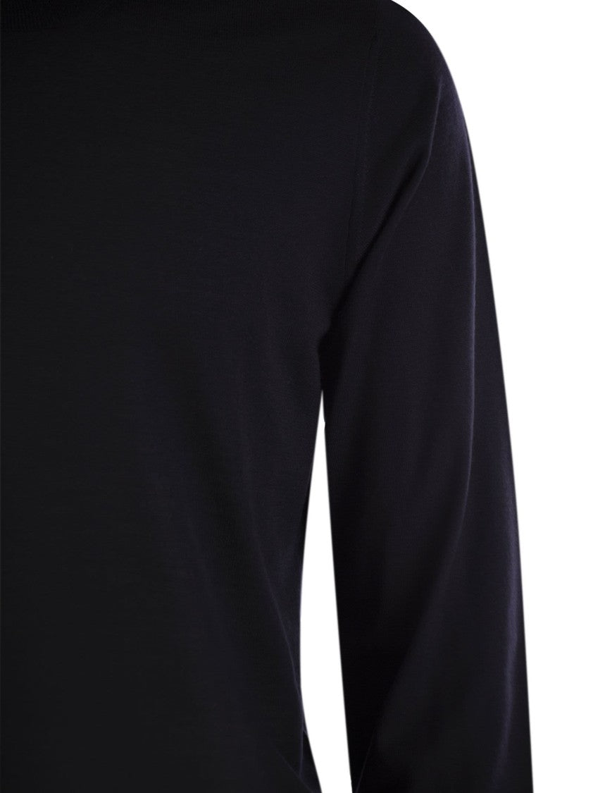 Fedeli Turtleneck Sweater In Virgin Wool