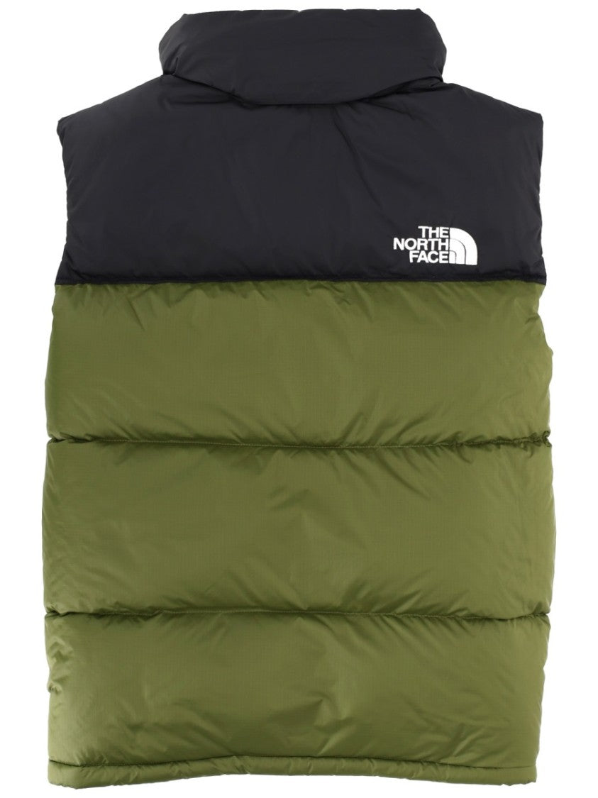 The North Face Black Olive Green Lower Vest