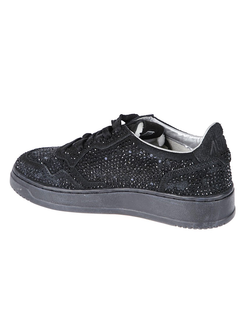 Autry Rose Collection Medalist Suede Sneakers