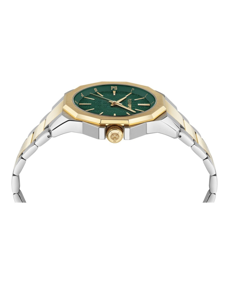 Plein Sport Onyx Ultra Bracelet Watch With Green Enamel Dial