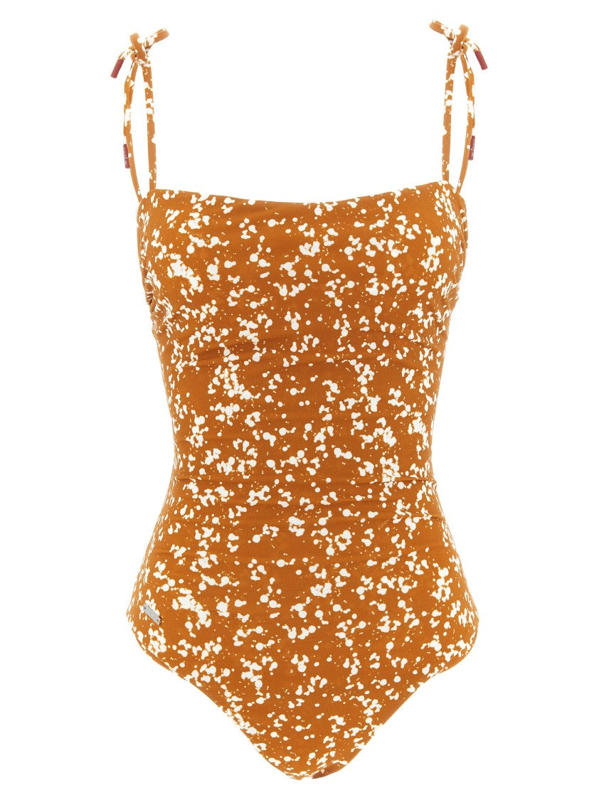 Kiton One-Piece Swimsuit Off The Shoulder
