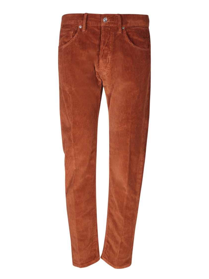 Nine In The Morning Textured Corduroy Bordeaux Jeans