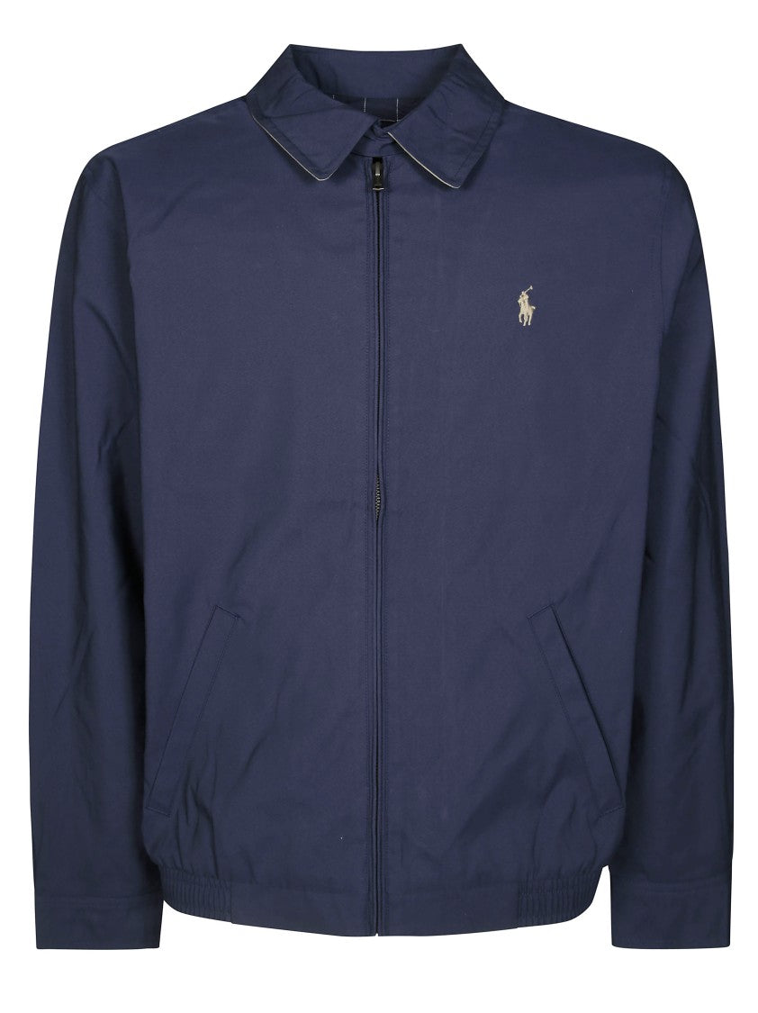 Polo Ralph Lauren Tailored Bomber Jacket With Zip Closure