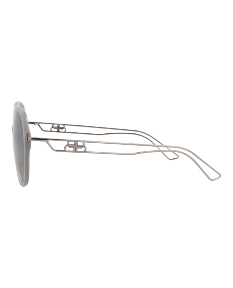 Balenciaga Round-Frame Acetate Sunglasses