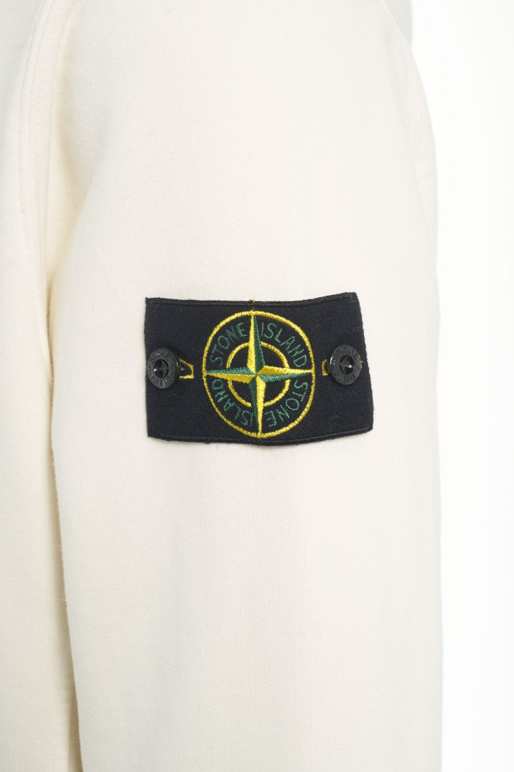 Stone Island Hooded Sweatshirt With Logo