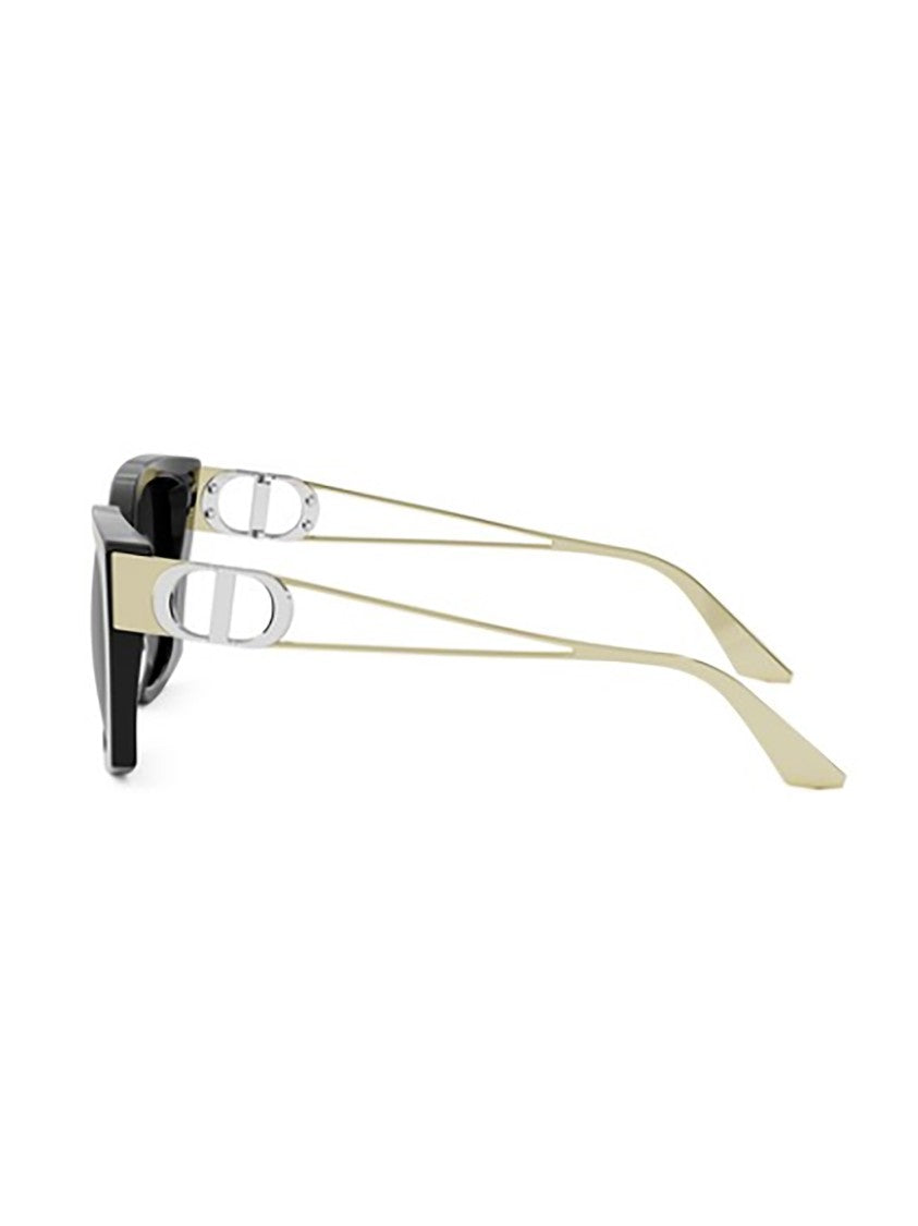 Dior Black 30Montaigne S13i Oversized Sunglasses