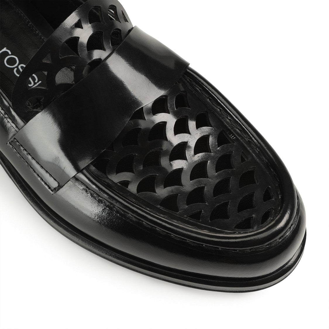 Sergio Rossi Sr Mermaid Flat Moccasins