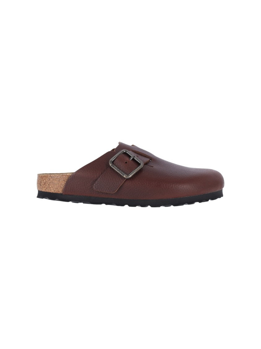 Birkenstock Brown Boston Mules