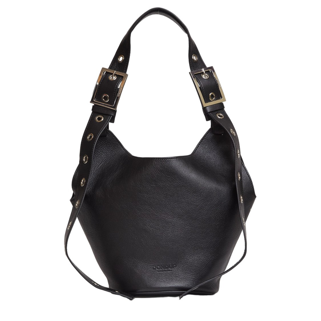 Dondup Leather Small Hobo Bag