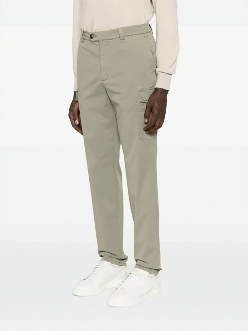 Brunello Cucinelli Straight-Leg Matte Finish Pants