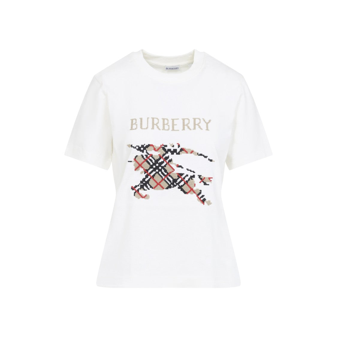 Burberry Short-Sleeved T-Shirt With Equestrian Graphic
