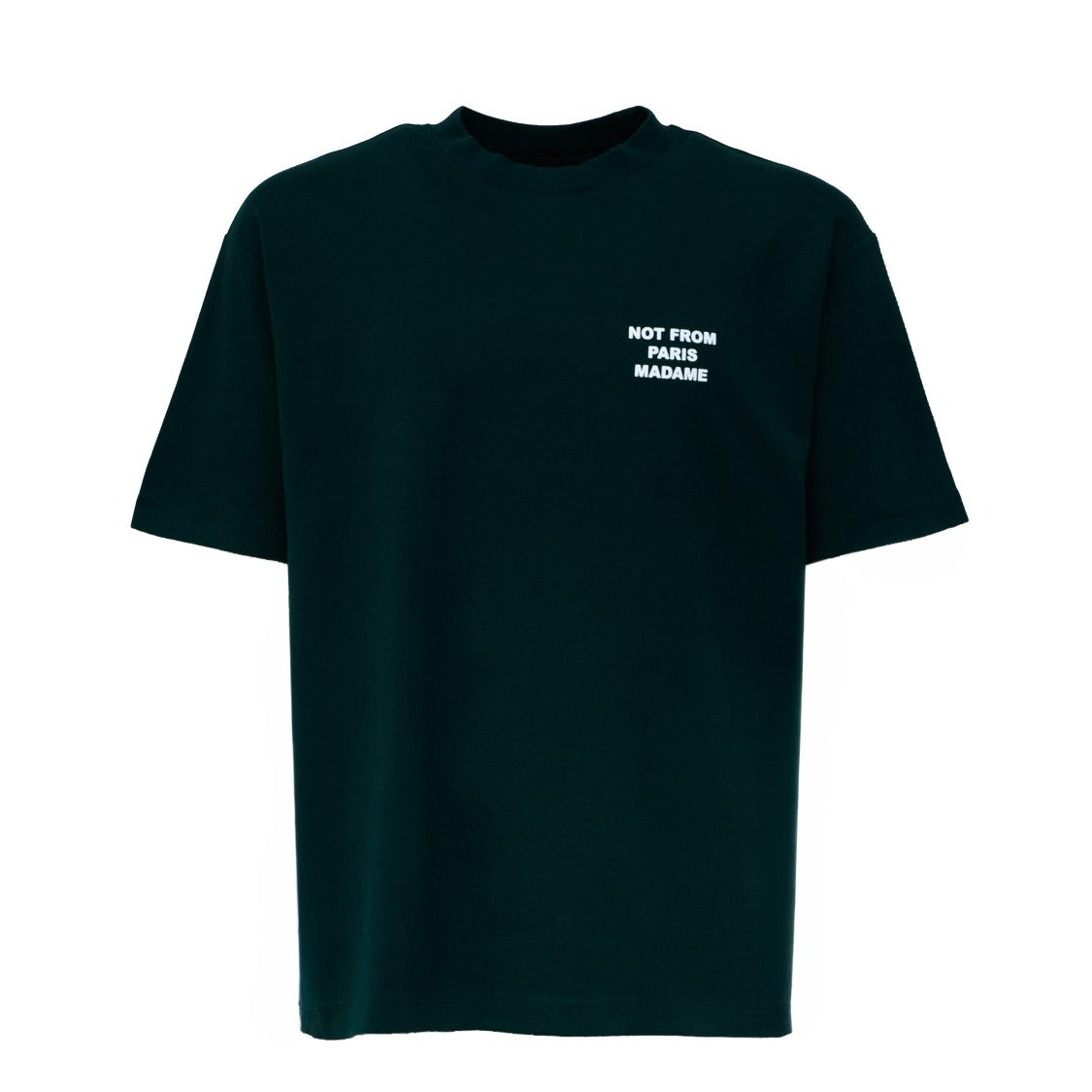 Drôle De Monsieur Le T-Shirt Slogan Interlock T-Shirt