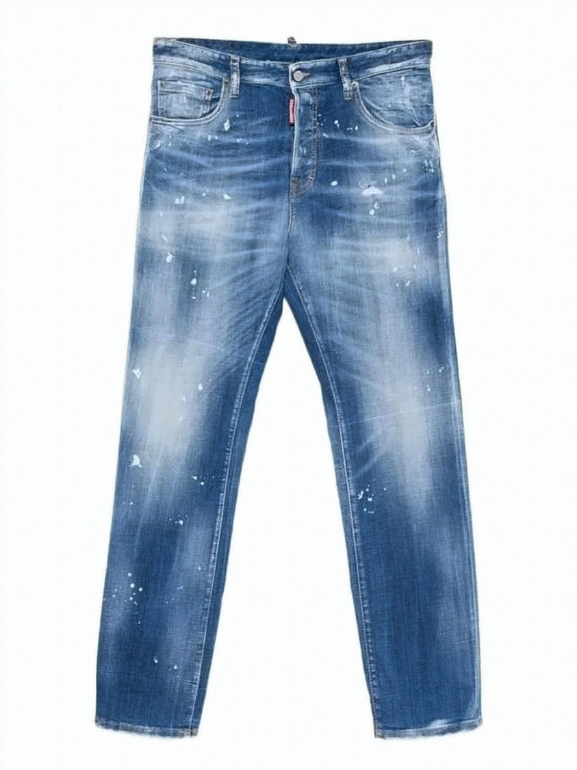 Dsquared2 Medium Blue Wash Denim Pants