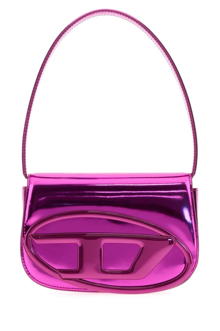 Diesel Fuchsia Leather 1Dr Shoulder Bag