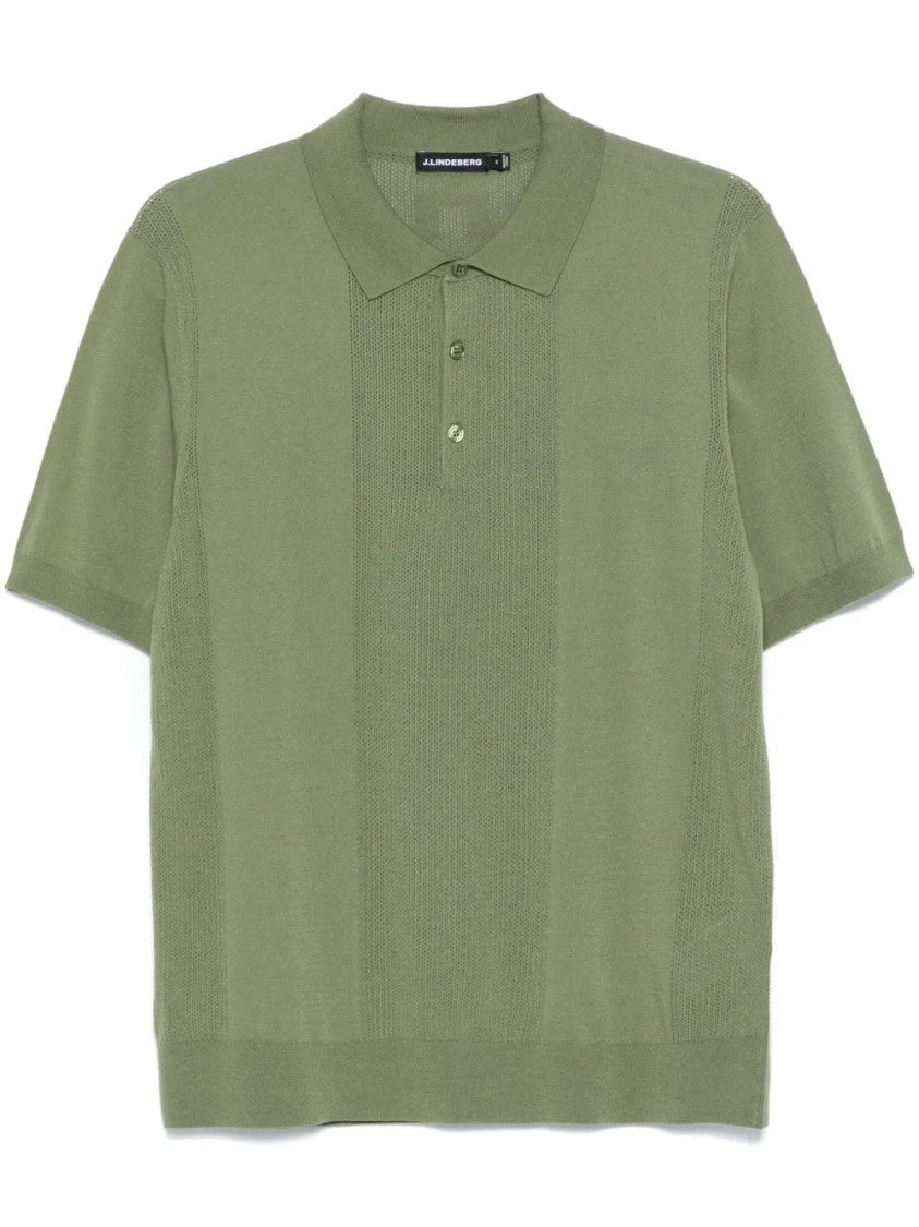 J.Lindeberg Reymond Solid Stripe Polo