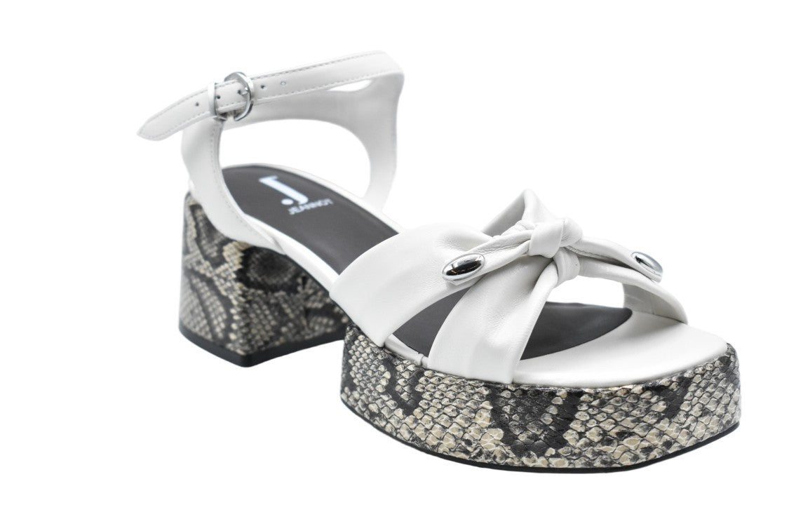 Jeannot Off White Laced Comfort Versatile Shoes