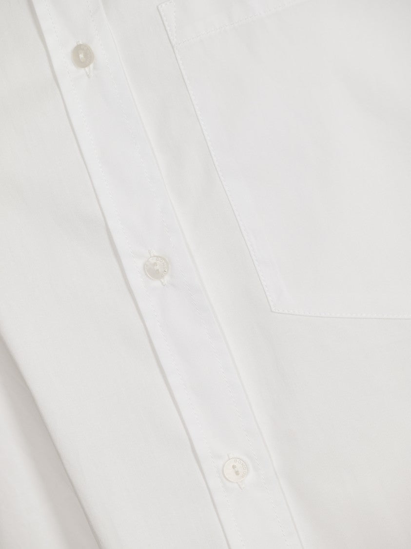 Dondup White Button-Down Shirt With Classic Design