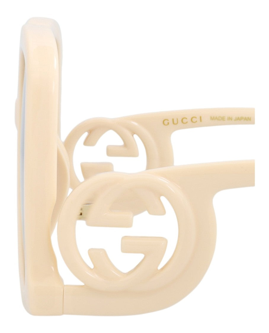 Gucci Bold Square-Frame Injection Sunglasses With Logo Accent