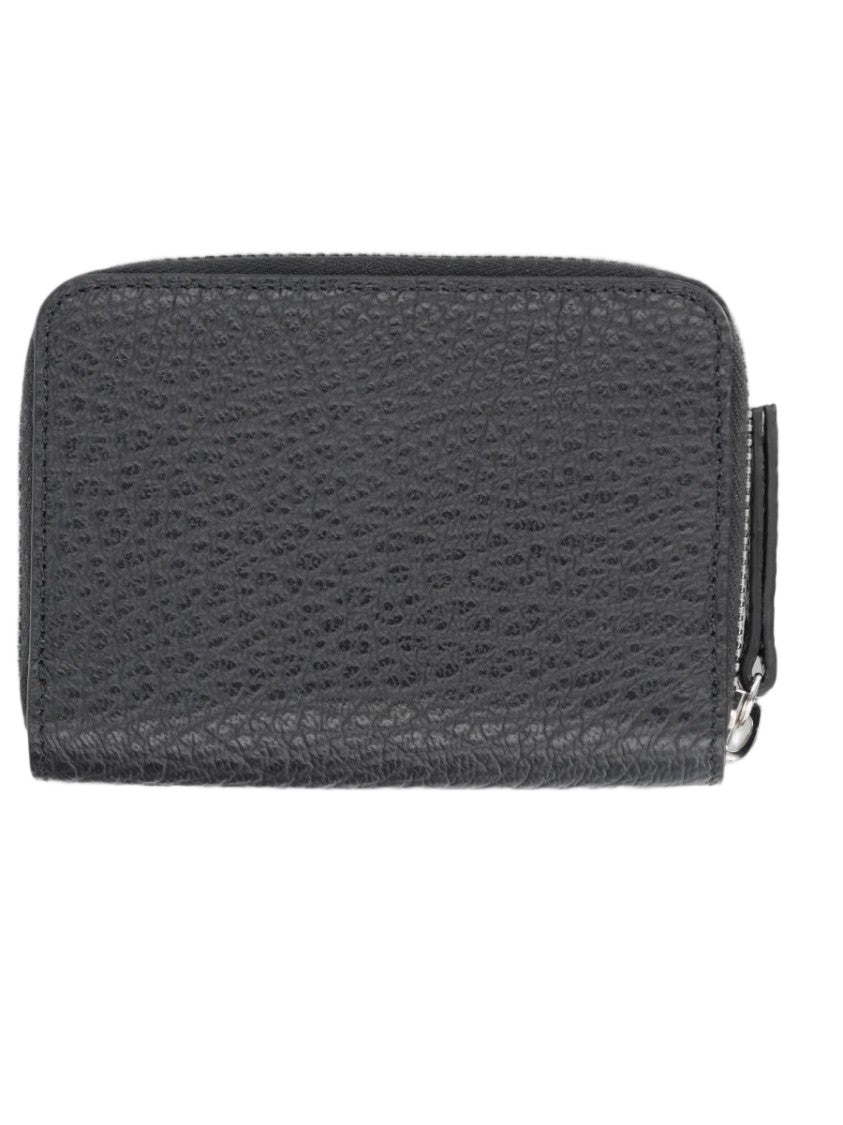 Maison Margiela Textured Leather Keyring Coin Purse