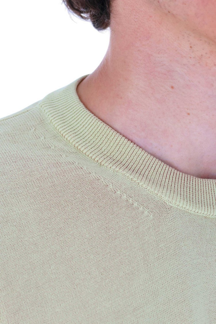 Roberto Collina Cotton Crepe Crewneck Sweater