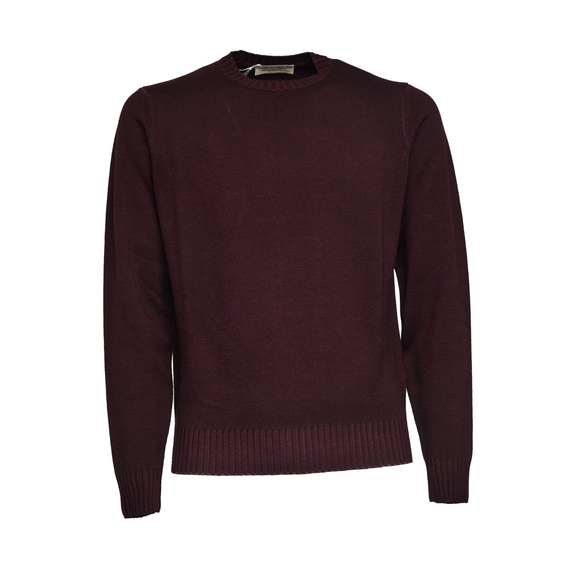 Filippo De Laurentiis Crew Neck Sweater In Washed Merino Wool