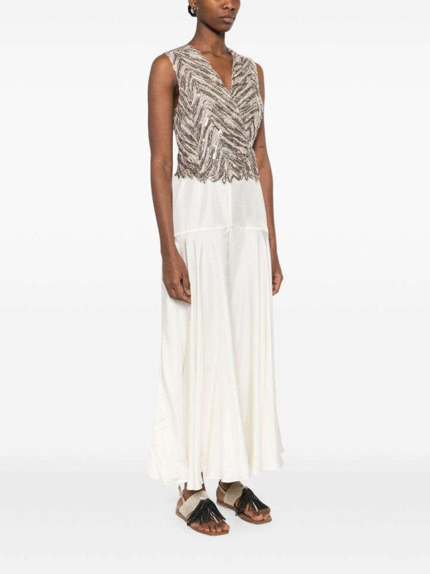 Brunello Cucinelli Sleeveless V-Neck Tops