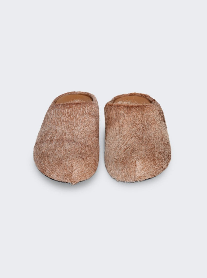 Marni Fussbett Sabot Beige